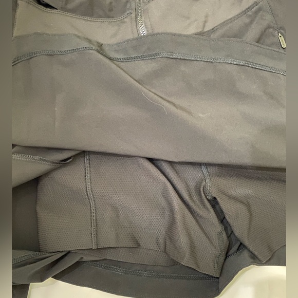 ATHLETA Black Venture Out Built-in Shorts Sleeveless Mini Dress SZ 4 - Picture 5 of 9